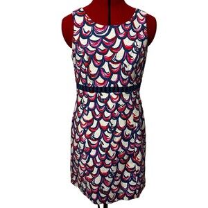 Lilly Pulitzer Women’s Iggy Resort White Gillty Shift Dress Size 4